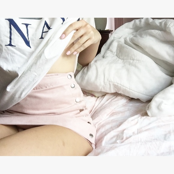 90s BADDIE H&M NEW VELVET PINK MINISKIRT - Picture 1 of 4