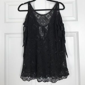 FREE PEOPLE LACE COVER UP