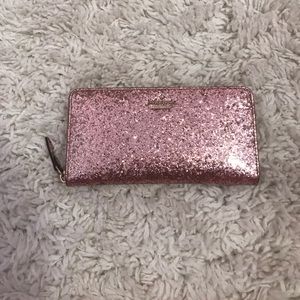 Kate Spade glitter wallet