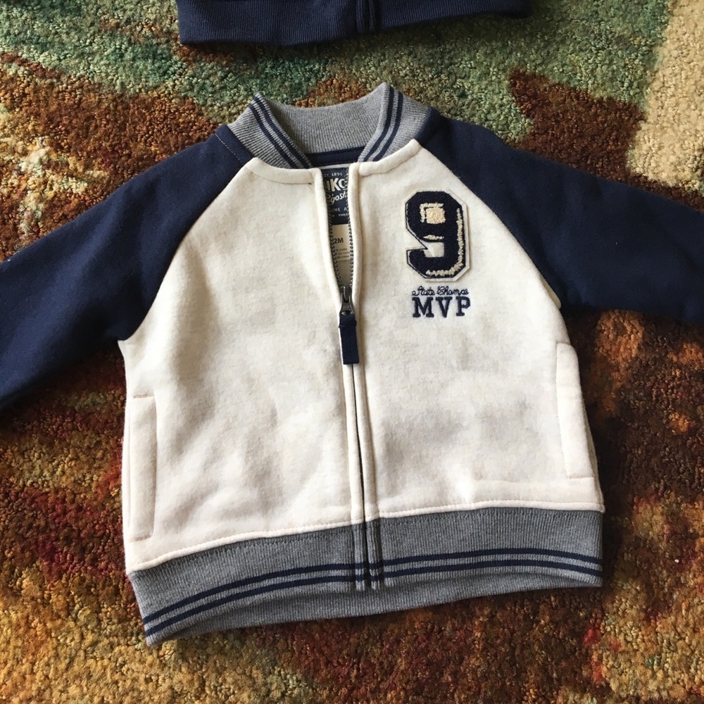 Baby 12 month zipper up sweatshirt