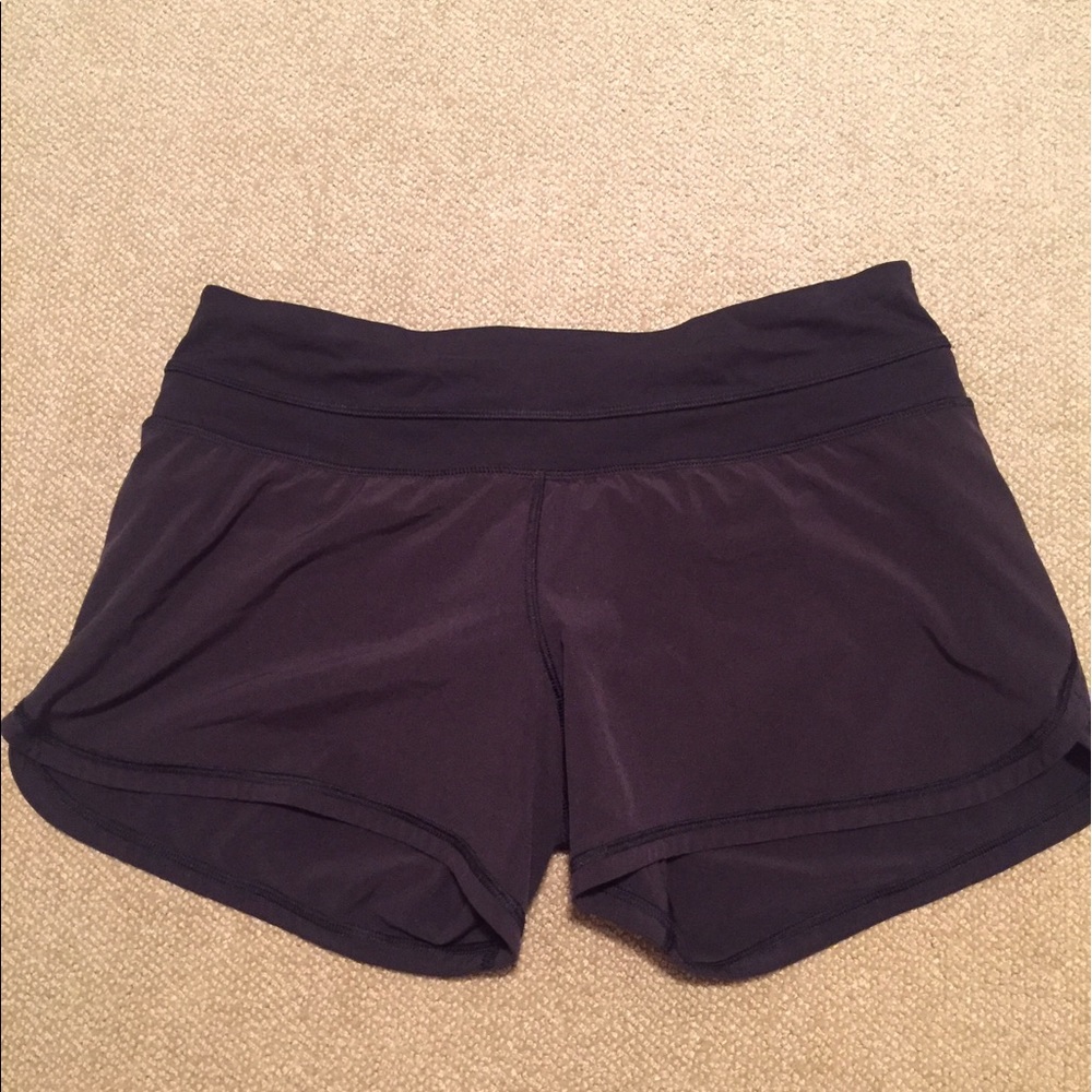lululemon athletica Black Running Shorts