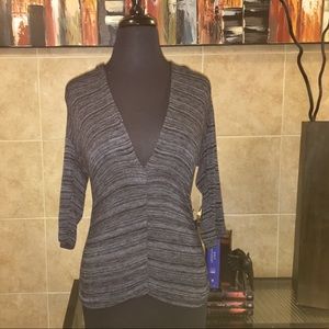 Long Sleeve Heather Gray Blouse