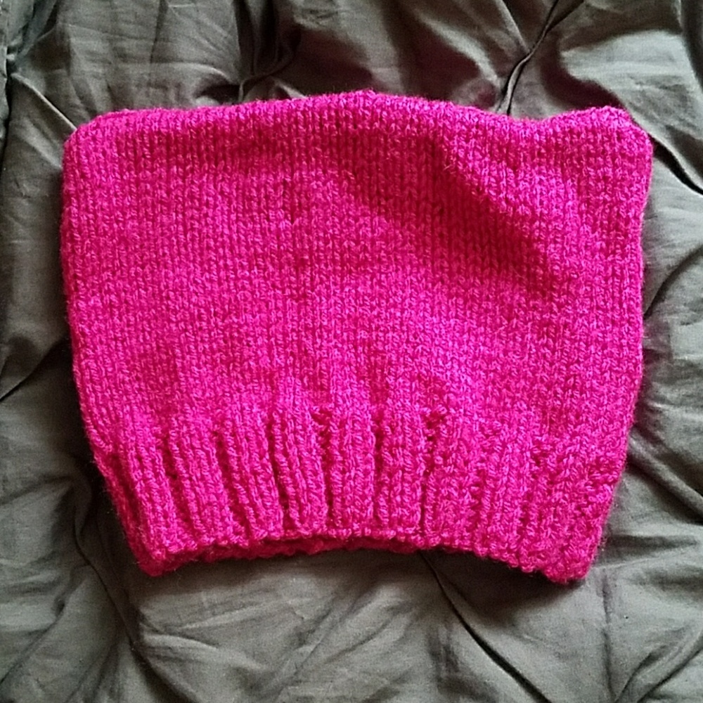 Handmade pussy hat!