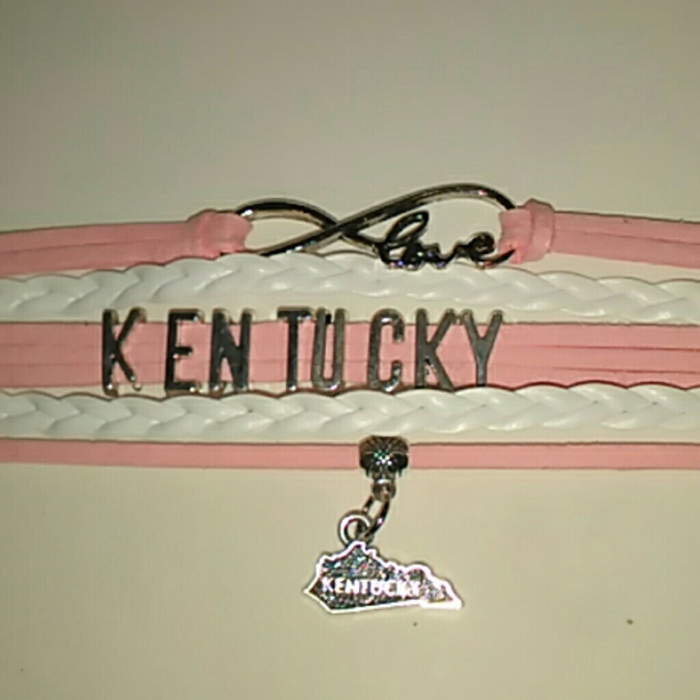 Leather Kentucky bracelet