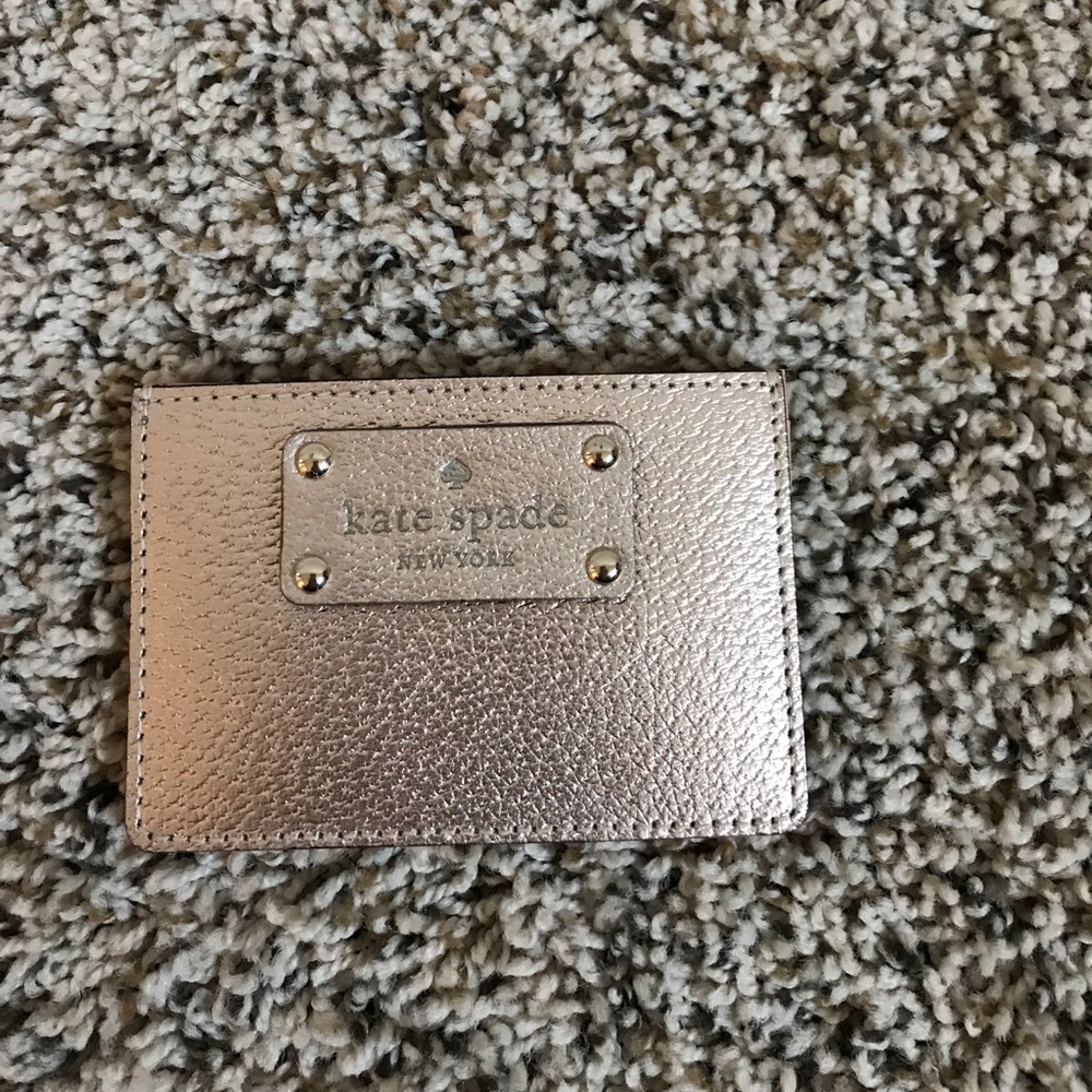 Kate Spade Card Wallet (Rose Gold)