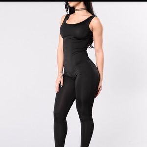 Black jumpsuit