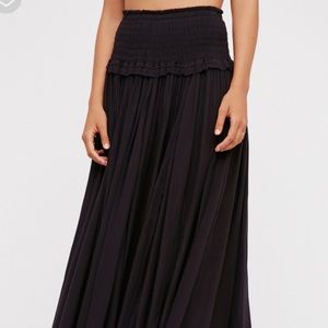 Long free people skirt