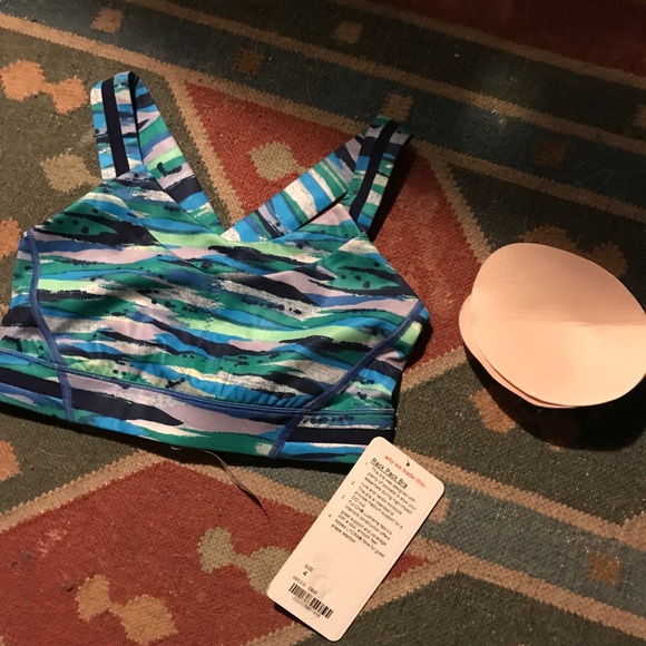 NWT Lululemon Rack Pack Bra Color: Seven Wonders - Picture 4 of 7