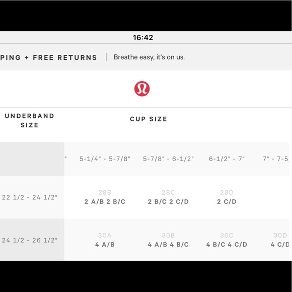 NWT Lululemon Rack Pack Bra Color: Seven Wonders - Picture 7 of 7