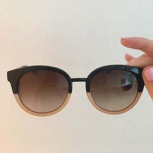 Tory Burch Black and Tan sunglasses