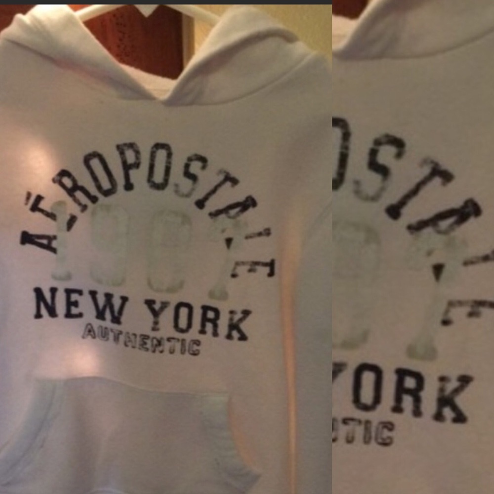 White Aeropostale Hoodie
