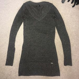 Gray Guess Shimmer Sweater