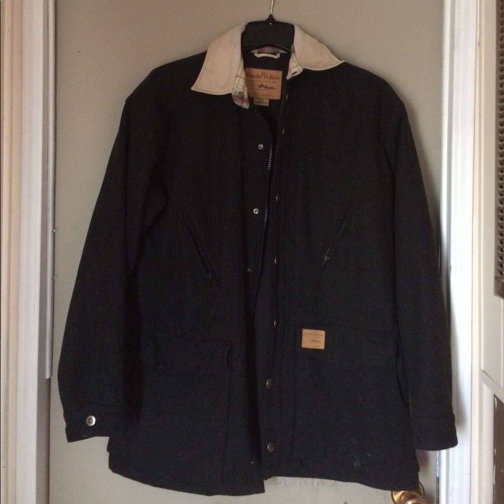 Powder river outfitters wool western jacket.