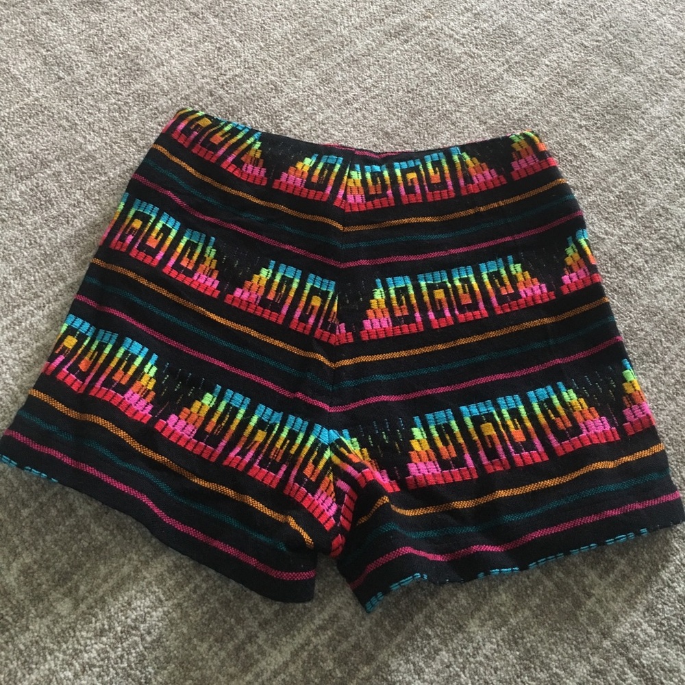 Kenny Guadalajara High Waisted Cotton Shorts