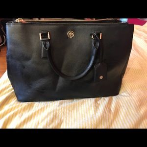 Tory Butch Robinson Double Zip Tote