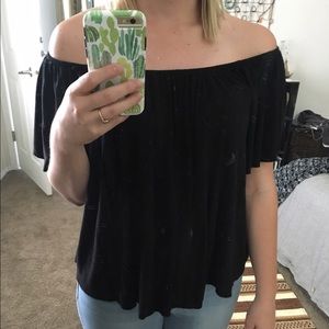 BP off shoulder top
