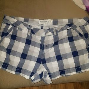 Aeropostale plaid shorts