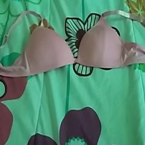 A pink bra