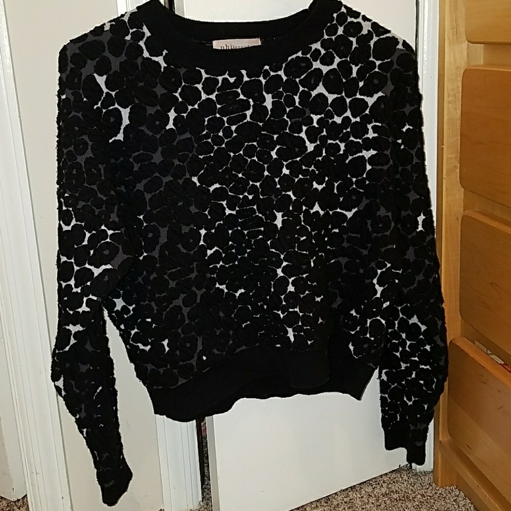 *LABOR DAY* Philosophy leopard print sweater!