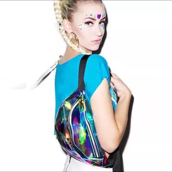 Translucent Rainbow Fanny Pack - Picture 5 of 5