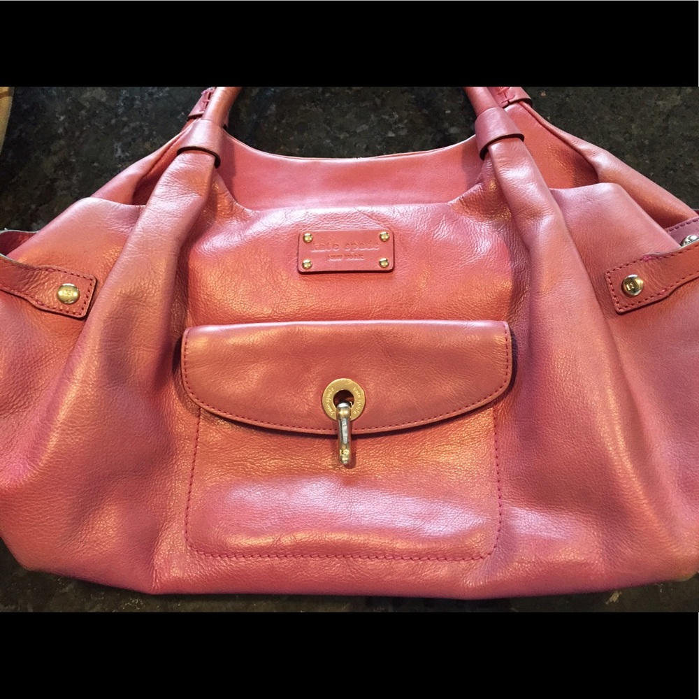 Large pink Kate Spade Purse