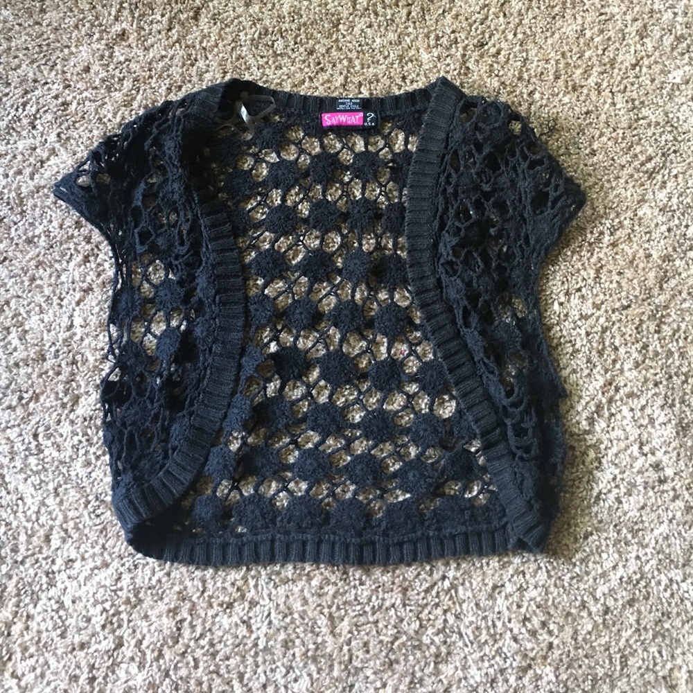Crochet shrug