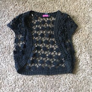 Crochet shrug