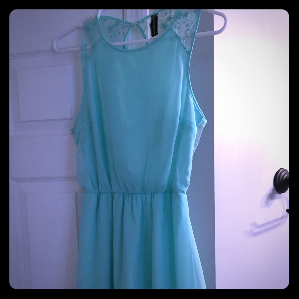 Light Aqua dress