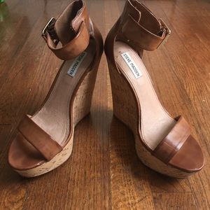 Steve Madden Brown Xplicit Wedge