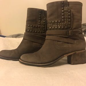 Vince Camuto Studded Moto Boots
