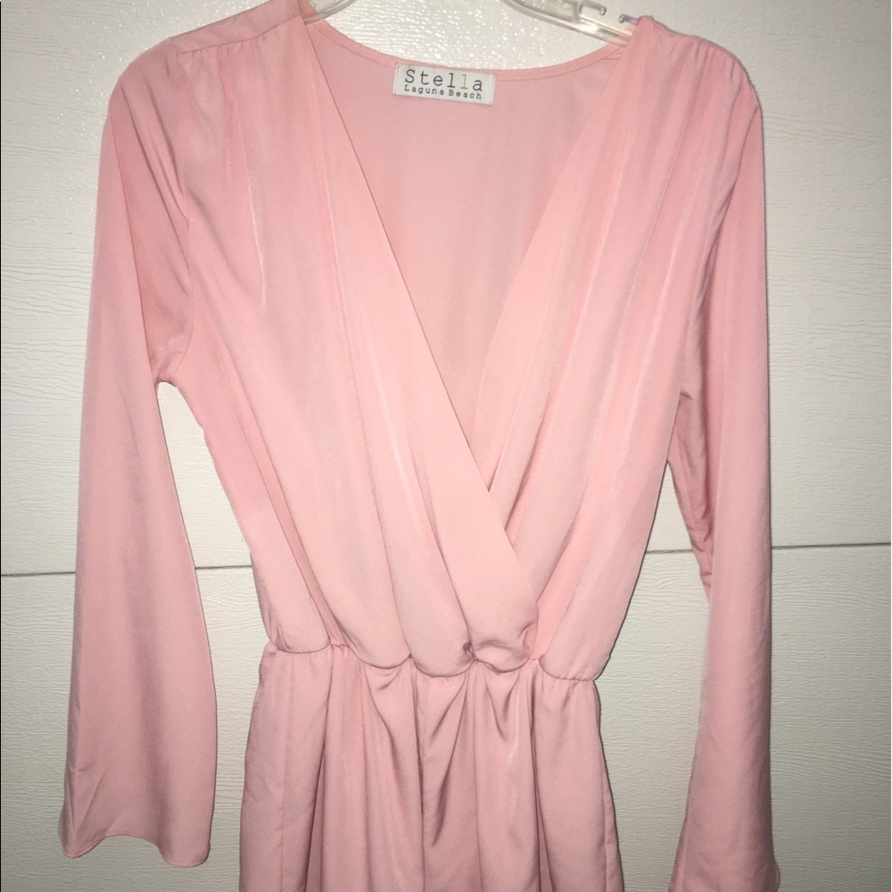 Pink Romper Stella Laguna Beach