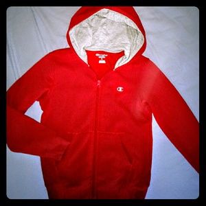 Champion Red Hoodie