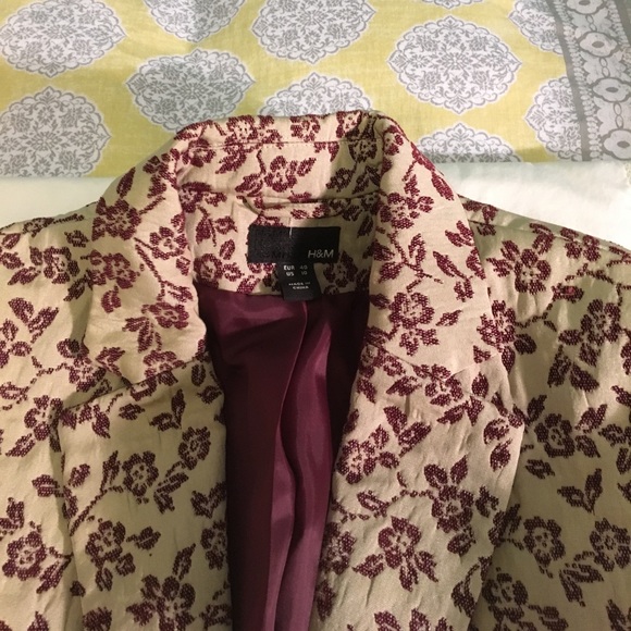 H&M Floral Blazer - Picture 3 of 4