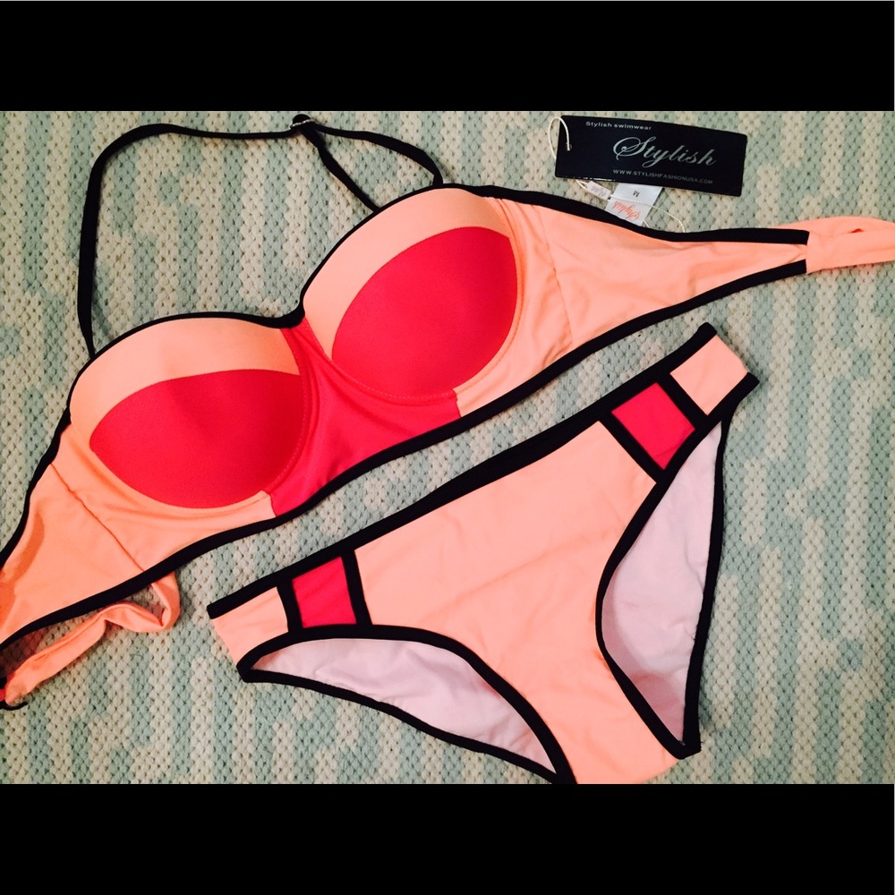 neon bikini