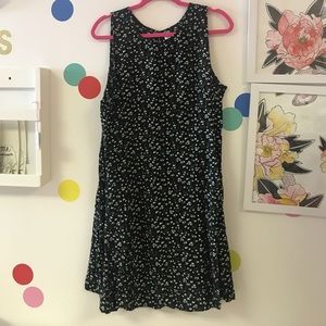 Floral swing dress