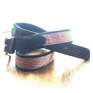 Men's Vineyard Vines Canvas Club Belt