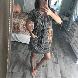 LOFT Dresses - Floral print shirt dress LOFT Dresses - Floral print shirt dress