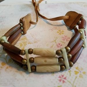 Indian handmade beaded choker