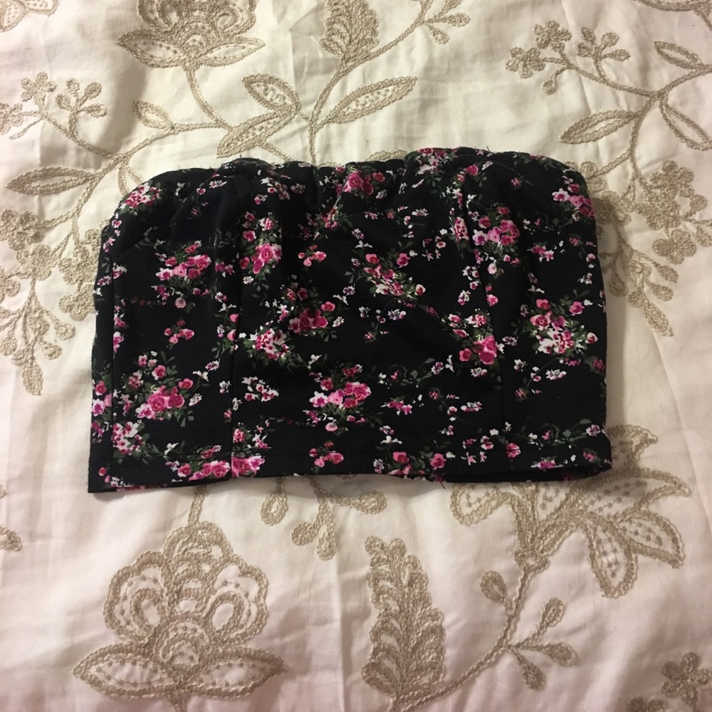 Charlotte Russe floral crop top