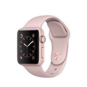 rose gold apple watch series 1 38 mm