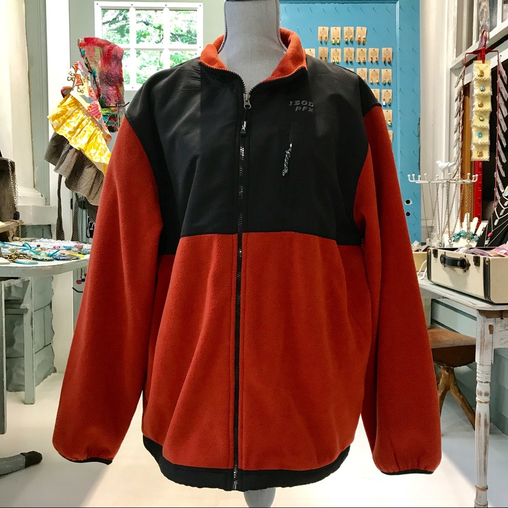 izod PFX men's fleece jacket xl