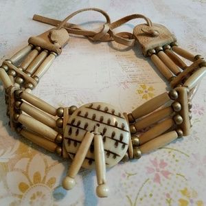 Indian handmade beaded choker