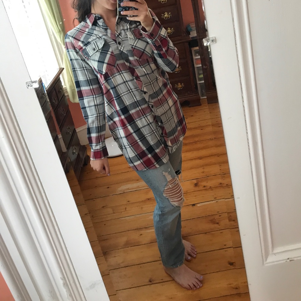 NWT adorable flannel size M