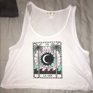 PACSUN La Mer Crop Top