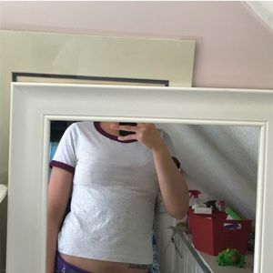 🍇 semi- cropped t-shirt 🍇