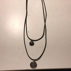 two layer pendant necklace