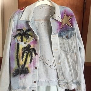 Vintage Hollywood jean jacket