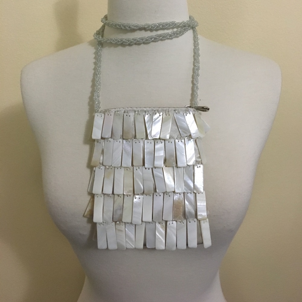 Gorgeous Shell Tile Bag