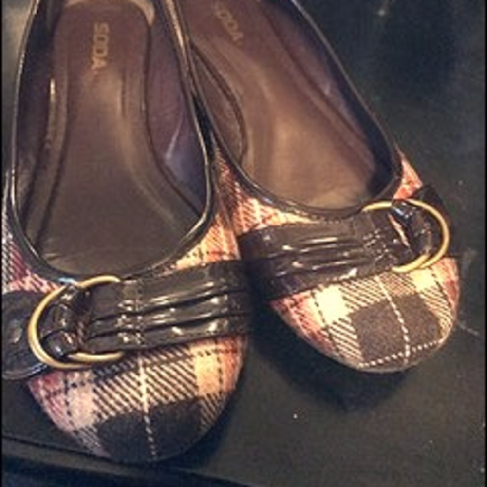Plaid Flats