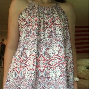 Paisley tank top